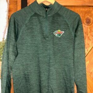 NHL Minnesota Wild quarter zip